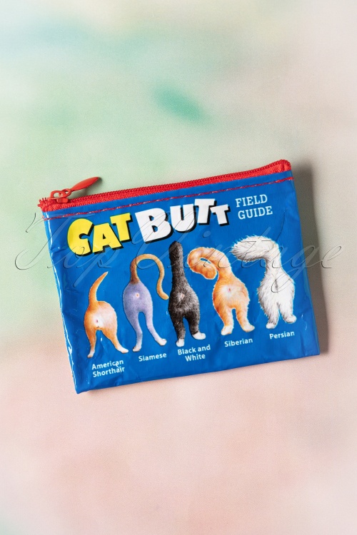Blue Q - Cat Butts Coin Purse Années 50 2