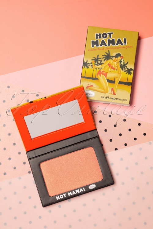 The Balm - Hot Mama Shadow Blush in Peachy Pink