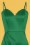 Collectif Clothing - Lya Occasion Maxi Dress Années 50 en Vert Èmeraude  4
