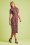 King Louie - Rosie Slim Fit Bahama Dress Années 60 en Rose Pomme 
