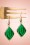Day&Eve by Go Dutch Label - 50s Malachiet Earrings in Green