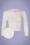 Mak Sweater 33622 Cardigan Ivory 50s White 012820 003Z