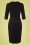 Vixen - 50s Camilla Pencil Dress in Black 5