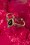 Darling Divine - 50s Black Teardrop Ring in Gold