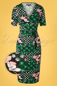 Hearts & Roses - 50s Margo Wiggle Dress in Mustard
