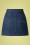 King Louie - 60s Sailor Denim Skirt in Blue 2