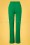 King Louie - 60s Sailor Broadway Pants Années 60 en Vert Extrême 4