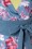 Paper Dolls - Beaufort culotte jumpsuit met bloemenprint in lavendelblauw 5