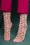 King Louie - 60s Savannah Socks in Granny Pink 4