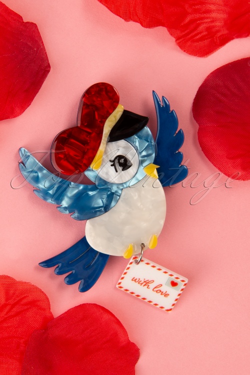 Erstwilder - Exclusief bij Topvintage ~ Special Delivery broche