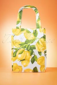 Darling Divine - Lemon Lunch Bag Années 50 en Jaune Multi 3
