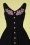 Bunny - Lucy Mid Dress Années 50 en Noir 3