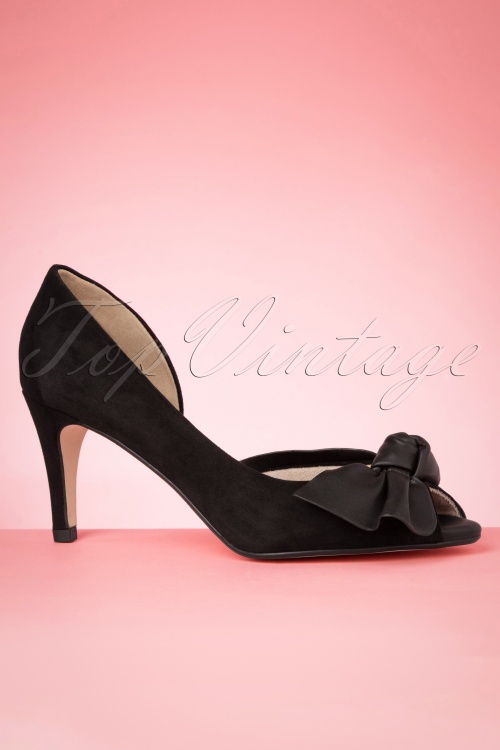 tamaris black heels