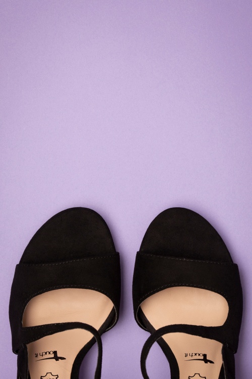 Tamaris - Suzie sandalettes in zwart 4