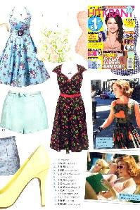 Pinup Couture - Heidi Black Cherry Swing dress 12
