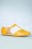 B.A.I.T. - 50s Edie T-Strap Flats in Mustard Yellow 2