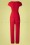Vintage Chic for Topvintage - 50s Senne Jumpsuit in Lipstick Red 5