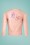 Vixen - Unreal Redheads Collaboration ~ 50s Kim Love Heart Cardigan in Pink 2