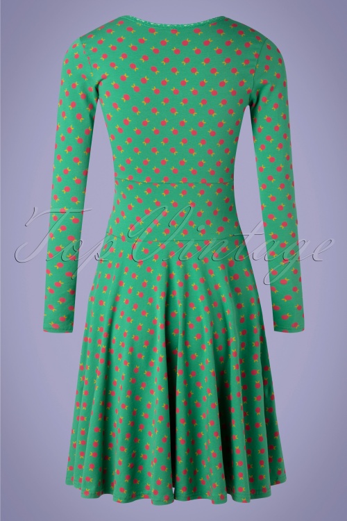 Blutsgeschwister - Ode To The Woods Kleid in Apple Picking Green 3