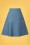 Very Cherry - 60s A-line Skirt in Light Denim 3