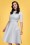 Collectif 32192 Bertha Mini Polka Dot Swing Dress in Ivory 20200210 020L W