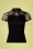 Vive Maria - Summer Lace Shirt Années 50 en Noir 2