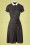 Vive Maria - 40s Italian Dress in Black