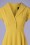 Bunny - 50s Sahara Swing Dress in Yellow 3