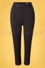 Bunny 33740 Trousers Black Amelie 20200214 003W