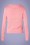Banned Retro - June Pointelle vest in roze 4
