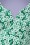 Timeless - Selene swingjurk met bloemenprint in groen 4