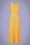 LaLamour - 70s Lea Long Singlet Maxi Dress in Yellow 5