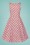 Hearts & Roses - Audrina Plaid Swing-Kleid in Rosa 5