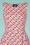 Hearts & Roses - Audrina Plaid Swing-Kleid in Rosa 3