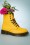 Dr. Martens - 1460 Smooth Ankle Boots in Yellow