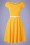 Vintage Chic for Topvintage - 50s Arabella Swing Dress in Honey Yellow 2