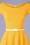 Vintage Chic for Topvintage - Arabella Swing Dress Années 50 en Jaune Miel 4