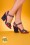 Ruby Shoo - 60s Evie Spots Sandals in Navy 4