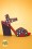 Ruby Shoo - Evie Spots Sandals Années 60 en Bleu Marine 2