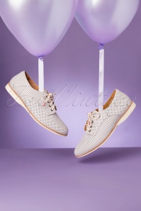 Rollie - 60s Derby Dream Shoes in White