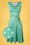 Vintage Chic for Topvintage - Charley Polkadot Swing-Kleid in Mint