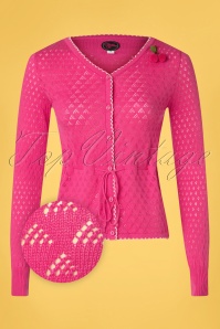Tante Betsy - Summer Frutti vest in roze