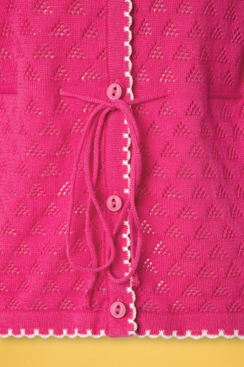 Tante Betsy - Summer Frutti vest in roze 3