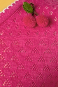 Tante Betsy - 60s Summer Frutti Cardigan in Pink 4