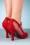 Banned 31396 Pumps Red Elegant 50s 200226 017W