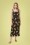 Sugarhill Brighton - Elva Handgefertigtes Batik-Ananaskleid in Schwarz 2