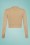 Collectif Clothing - 50s Jean Lurex Knitted Bolero in Champagne 2