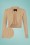 Collectif Clothing - 50s Jean Lurex Knitted Bolero in Champagne