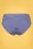 Cyell - Libertine gestreept bikinibroekje in wit en blauw 2