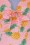 Collectif Clothing - Sasha Pineapple Fishtail Pencil Dress Années 50 en Rose Vif 4